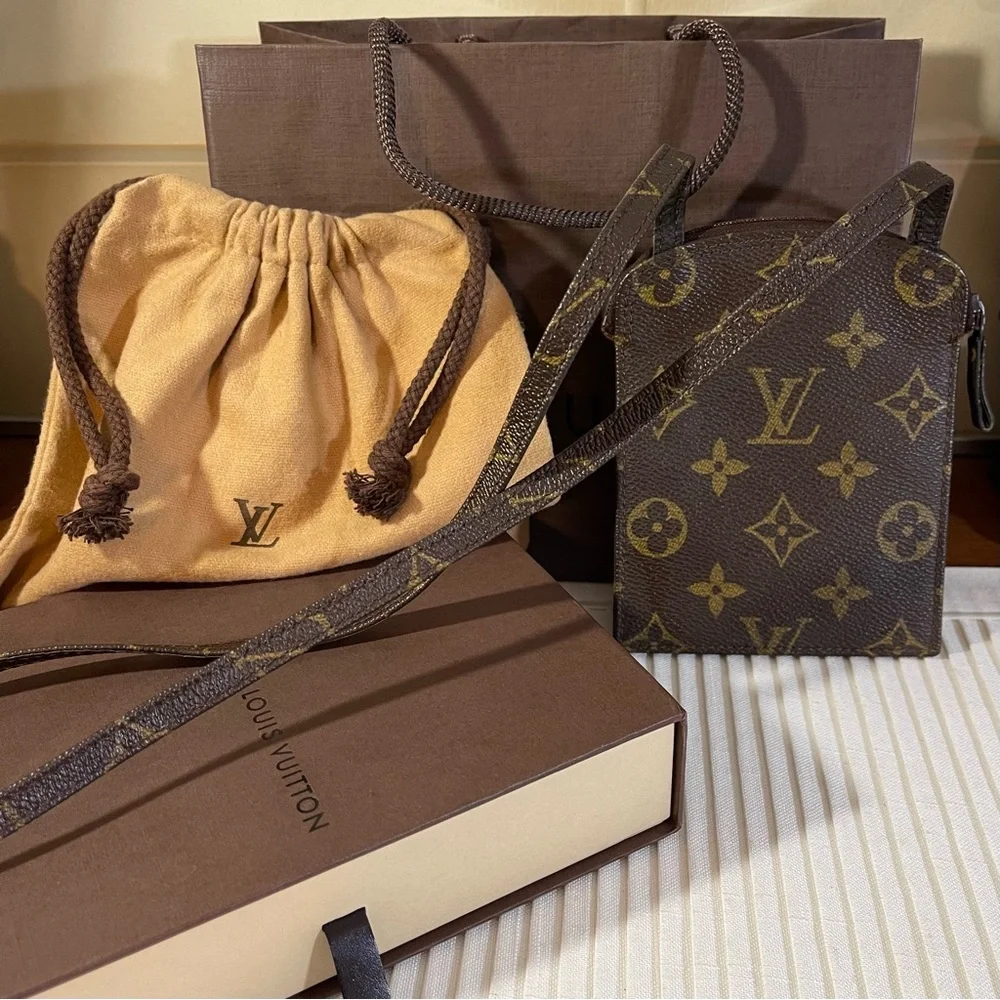 Louis Vuitton Vintage Secret Pochette/Pouch Rare 1985! - Picture 4 of 16